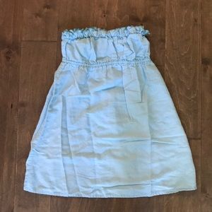 Linen babydoll cover up